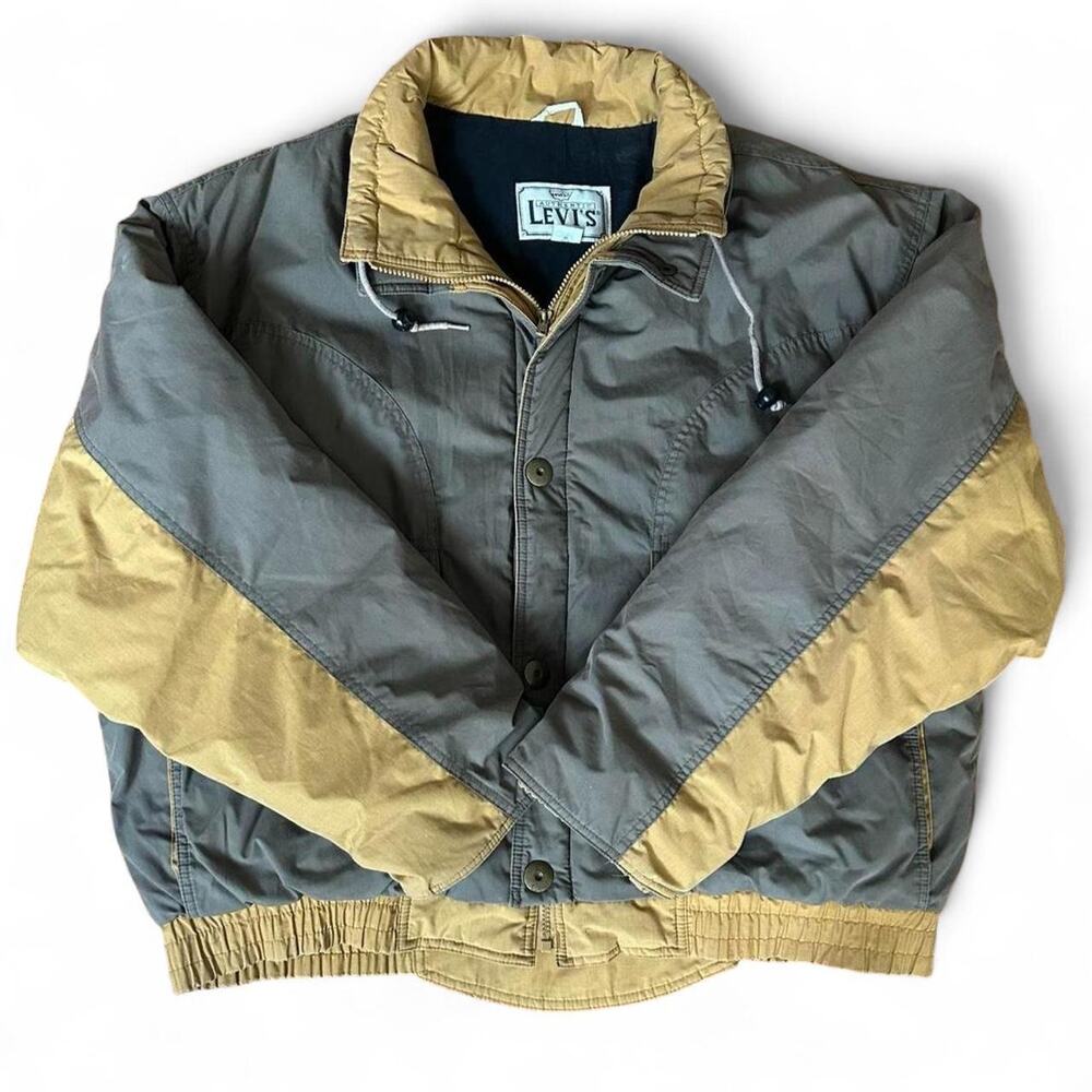 Vintage 90s levis tan gray